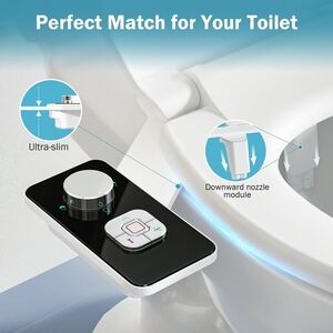 Samodra Bidet Attachment with Control Dial